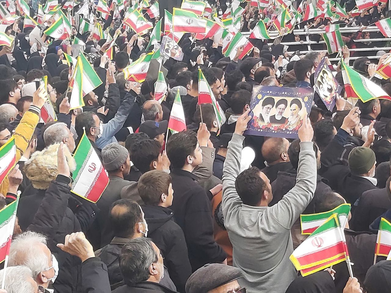 گزارش تصویری از سفر رئیس جمهور به قبله تهران