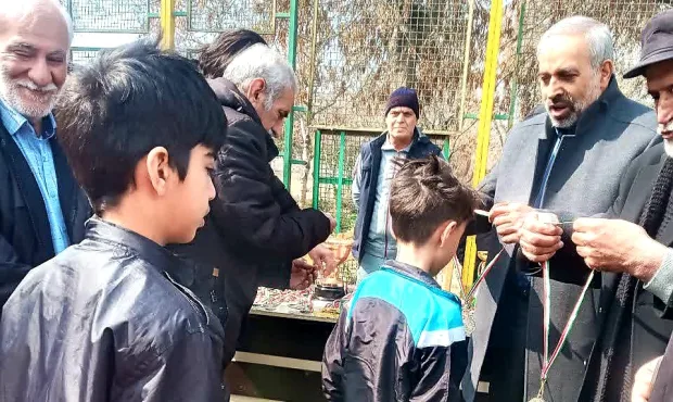 مسابقات فینال فوتبال یادواره شهیدان سردار سلیمانی و زمانی نیا برگزار شد