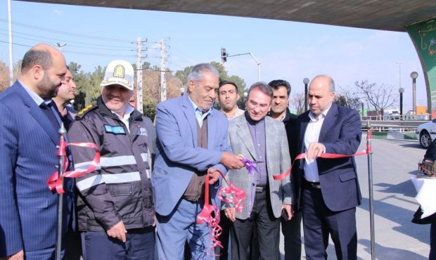رمپ خروجی بلوار شهید بهشتی کهریزک افتتاح شد