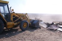 تخریب کوره‌های غیرمجاز تولید زغال در بخش کهریزک