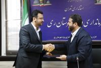 حکم انتصاب سرپرست فرمانداری ویژه ری از سوی استاندار تهران صادر شد