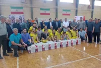 قهرمانی تیم فوتسال پالایشگاه نفت تهران در مسابقات جام شهدای کارگری شهرستان ری قهرمانی تیم فوتسال پالایشگاه نفت تهران در مسابقات جام شهدای کارگری شهرستان ری